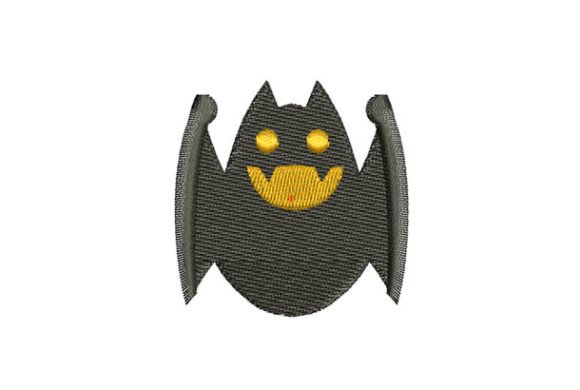 Bat Halloween: A Spooky Yet Adorable Embroidery Design
