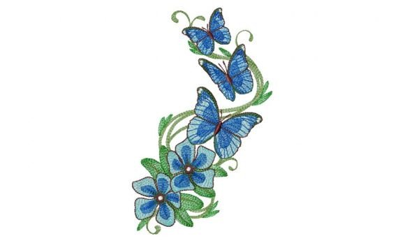 Butterflies: A Charming Addition to Seasonal Embroidery