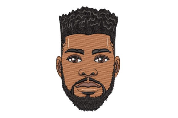 Captivating Portrait of an African Man with a Beard