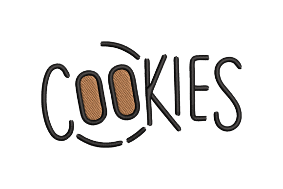 Charming Cookies: A Sweet Embroidery Design