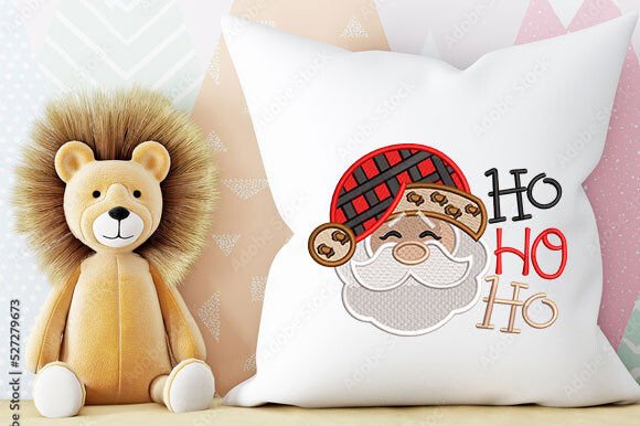 Charming Santa Claus Design for Festive Embroidery