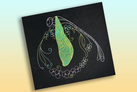 Enchanted Dragonfly 6: A Whimsical Embroidery Delight