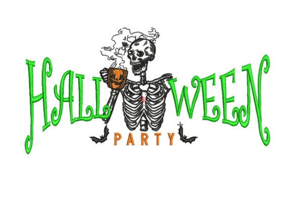 Halloween Party: Spooky Embroidery for Your Boutique