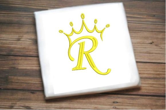 Regal Crown Alphabet Letter R: A Royal Touch