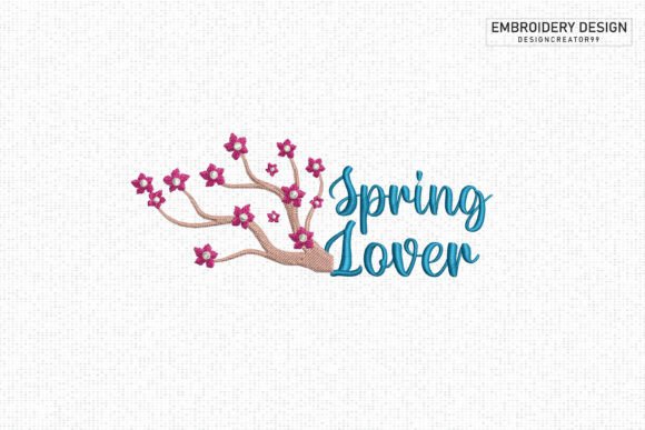 Spring Lover: A Charming Addition to Your Embroidery Collection